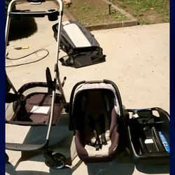 Safety 1st Infant Car Seat With Matching Base And Stroller