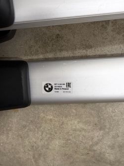 BMW OEM Roof Rack Rails Silver G07 X7