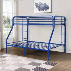 Brand New Blue Twin Over Full Metal Bunkbed (New In Box)