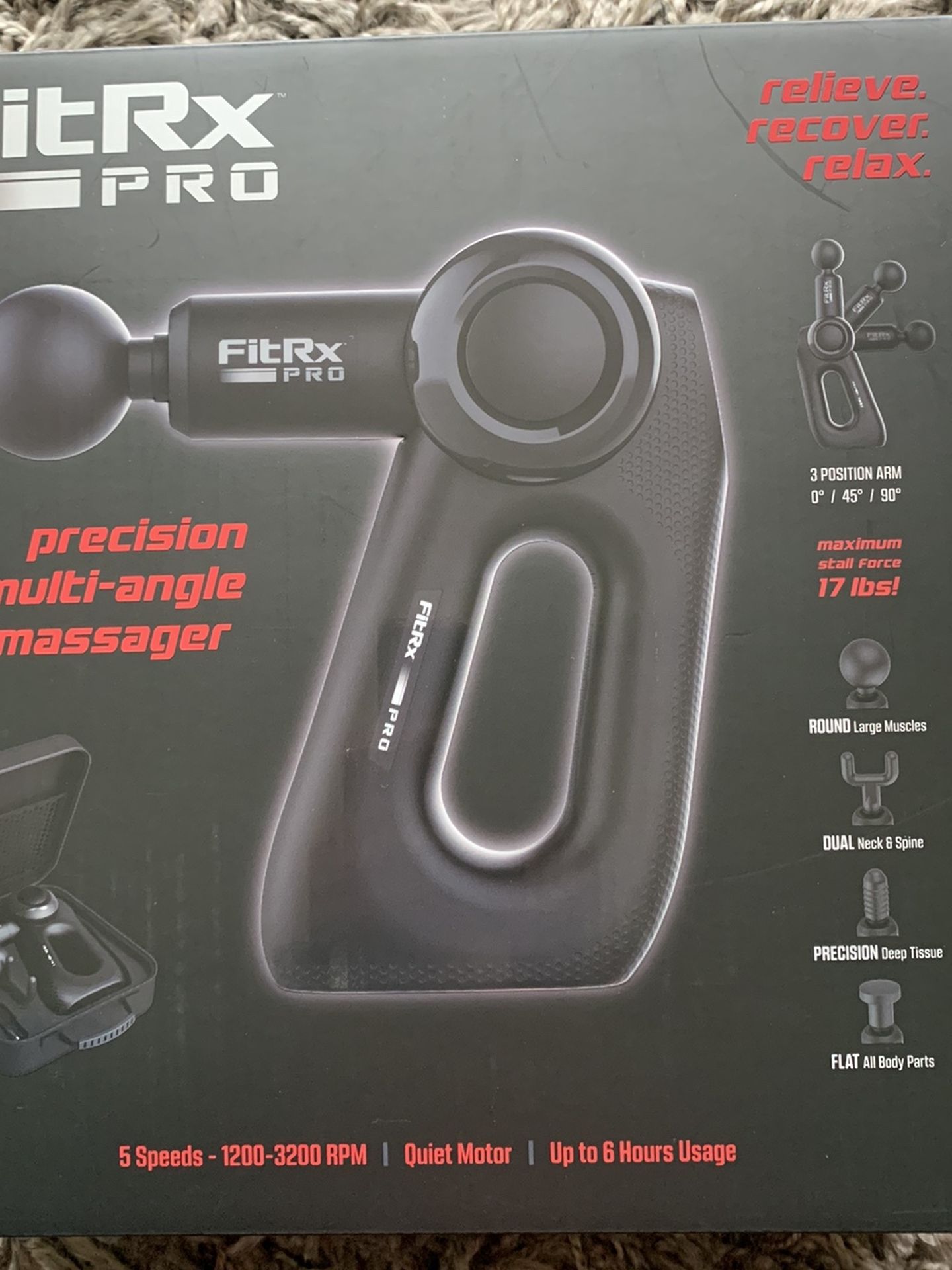 FitRx Pro Precision Multi-angle Massager