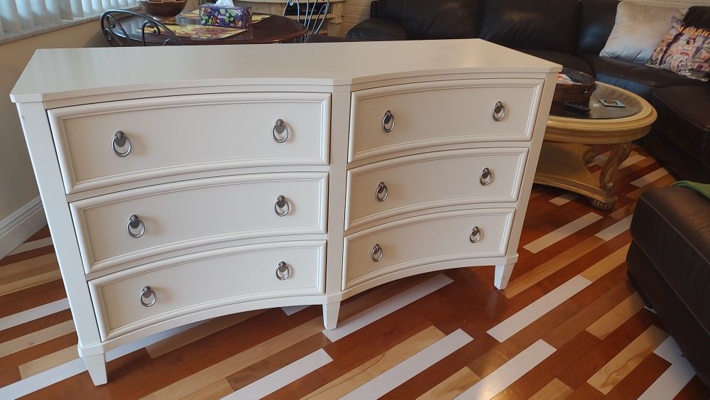 Beautiful Big White Dresser
