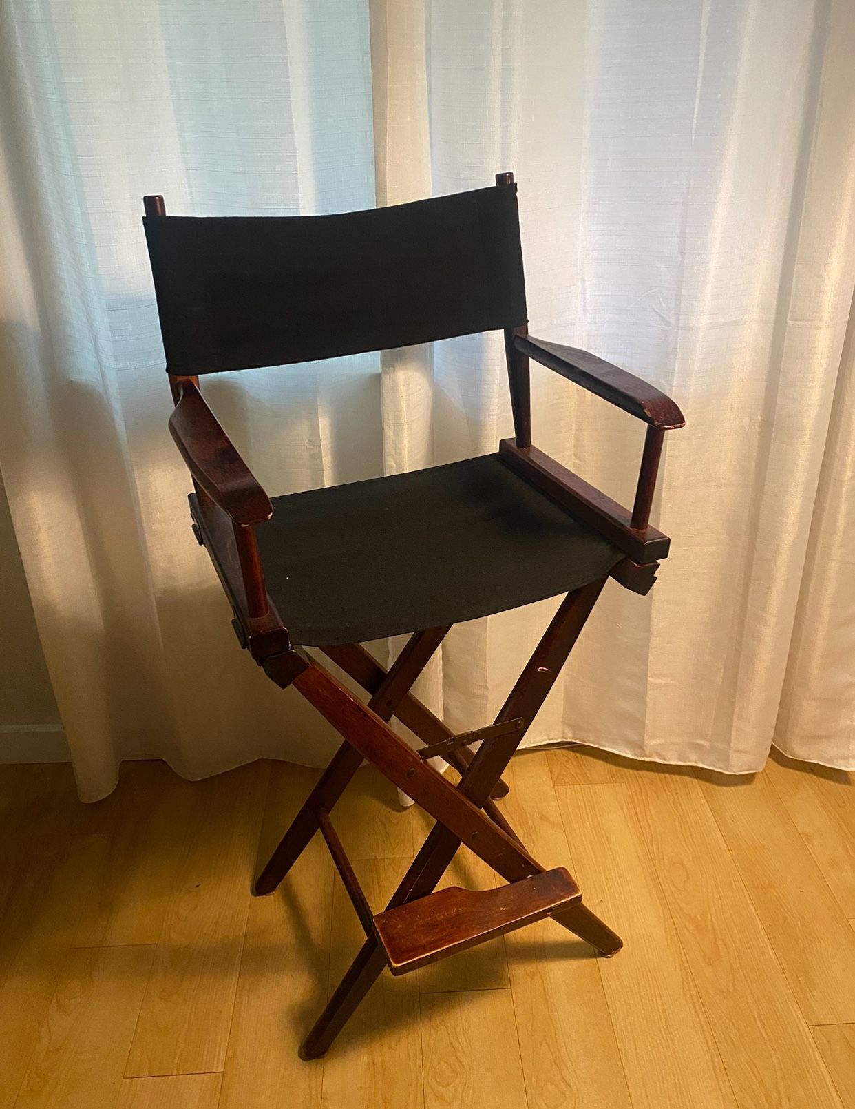 Black Canvas Director’s Chair