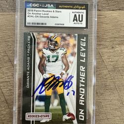 Davante Adams Rookie Auto