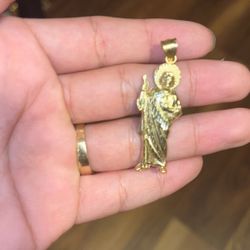 14k Gold San Judas