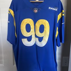 Rams Jersey Size 2xl Authentic & Stitched