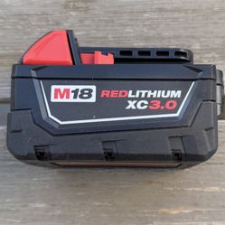 New M18 Milwaukee Xc3.0 Battery 