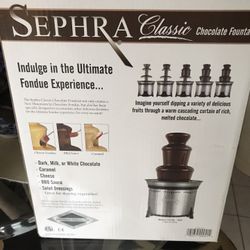 Sephra Chocolate Fountain 