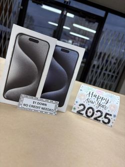 Apple IPhone 15 Pro 5G - Only $5 Today Pay The Rest Later! 