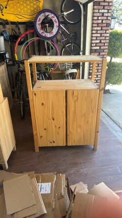 IKEA IVAR SHELF AND CABINET UNIT $60