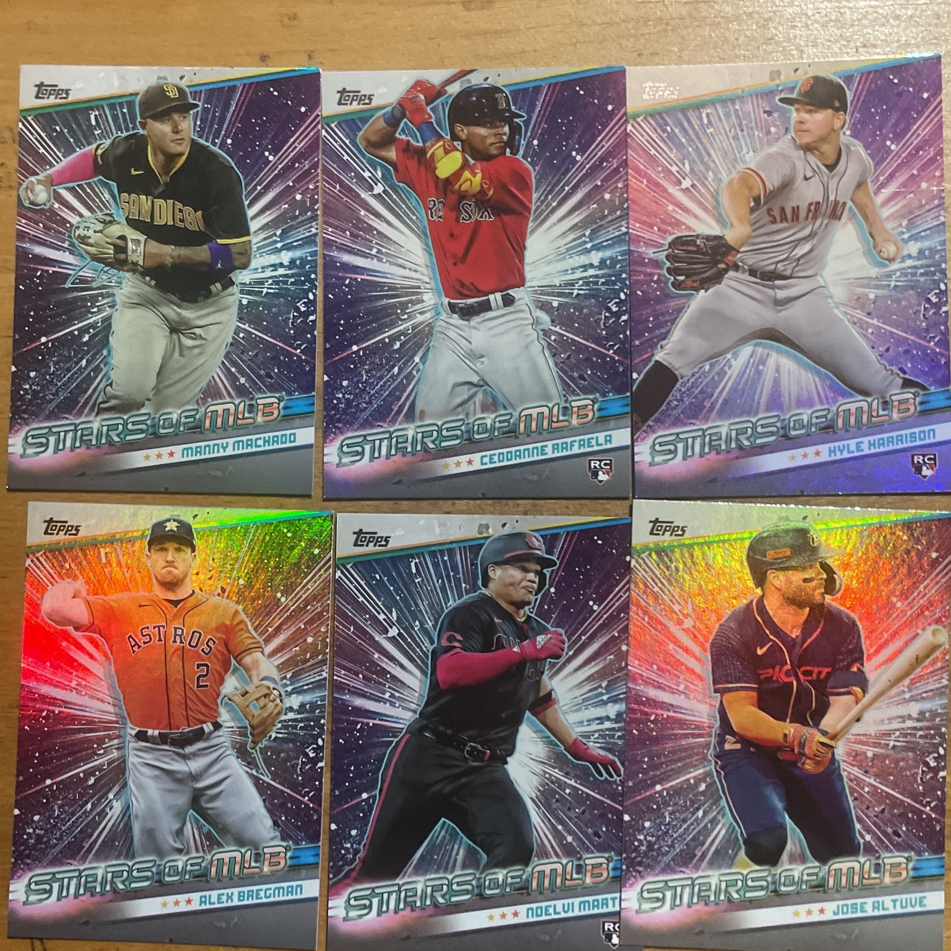 2024 TOPPS LOT OF 12 STARS OF MLB CARDS