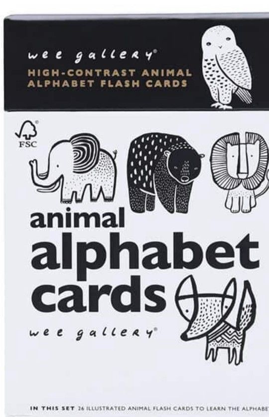 Wee Gallery Animal Alphabet Cards