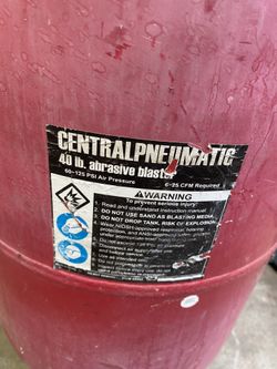 40lb abrasive blaster tools 
