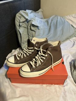Brown Hi Top Converse