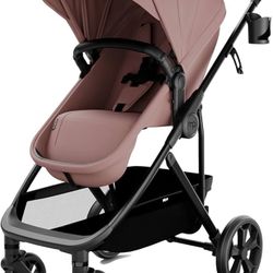 Mompush Wiz 2-in-1 Baby Stroller, Full-Size All-Terrain Premium Stroller with Newborn Mode and Reversible Seat, Snack Tray Included, Large UPF 50+