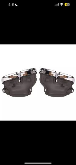 Mercedes Muffler Tips Chrome 