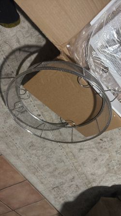 Fire Pit Spark Shield Cover
