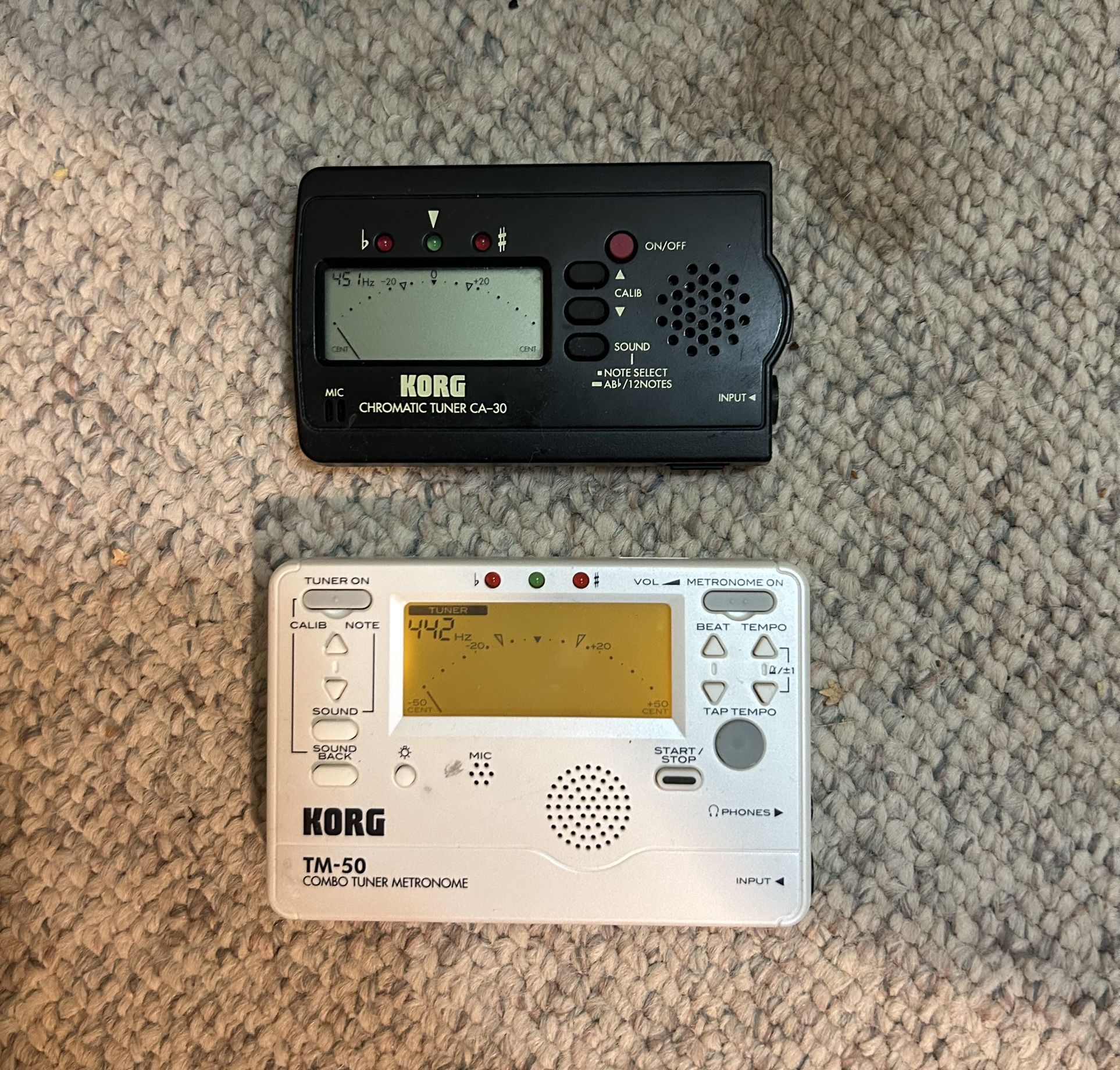 Korg Tuners