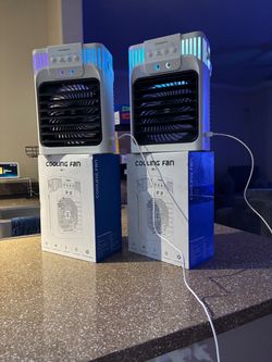 Compact Cooling Fan — Desk/Office