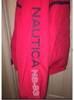 J men's vintage retro Nautica windbreaker jacket size XL