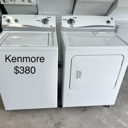 Kenmore Washer Dryer