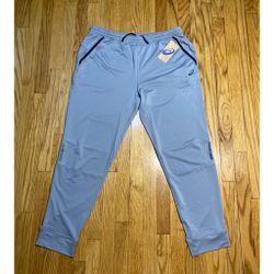 ASICS Track Running Pants Light Gray French Terry Jogger New Men's Medium 