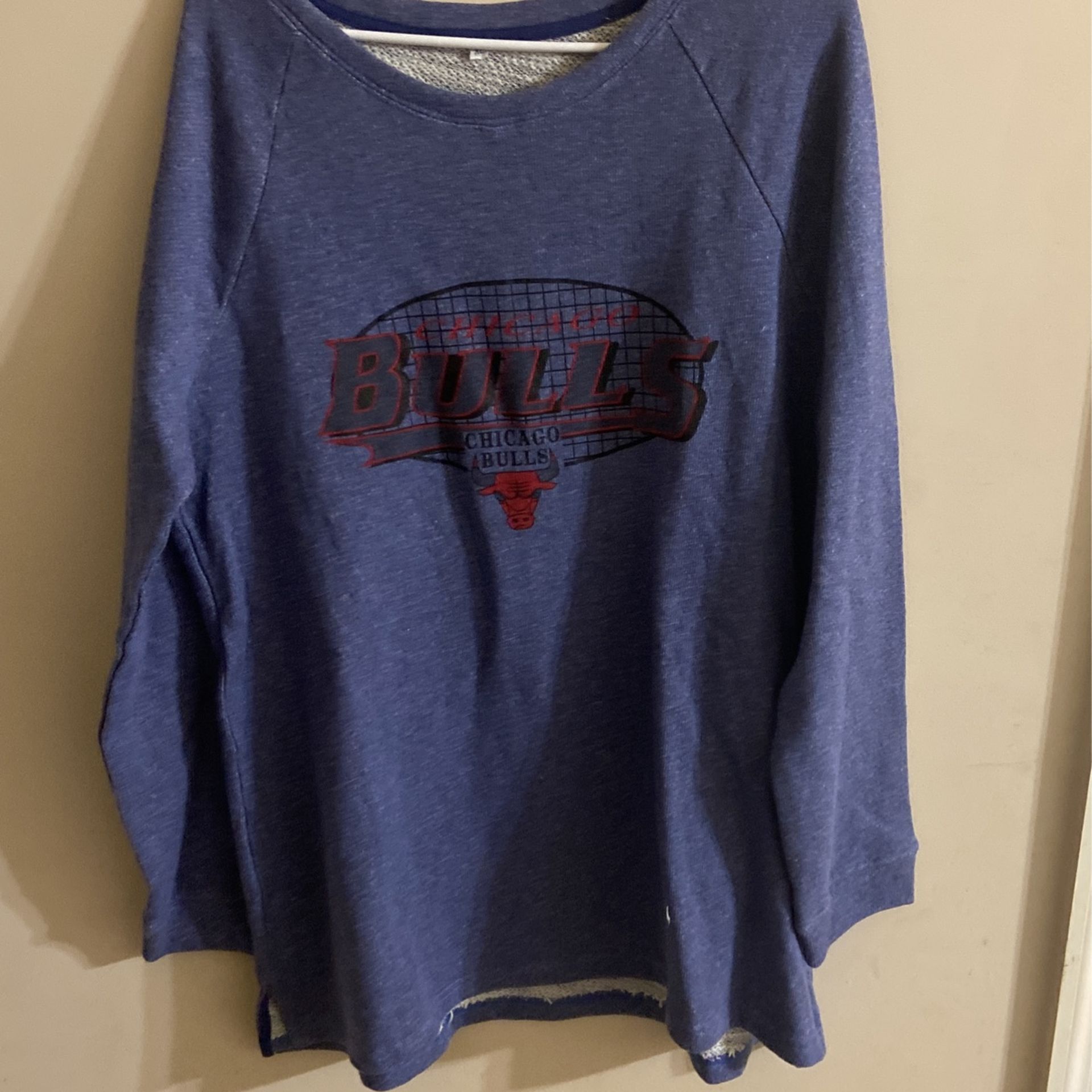 Chicago Bulls Sweatshirt Like Women Top