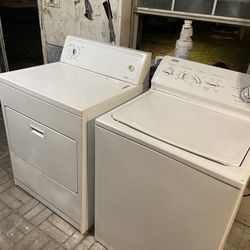 ILL RUN BOTH FOR YOU! EXCELLENT RUNNING MATCHING KENMORE KINGSIZE CAPACITY WASHER & KENMORE ELECTRIC DRYER SET.IM IN MARRERO