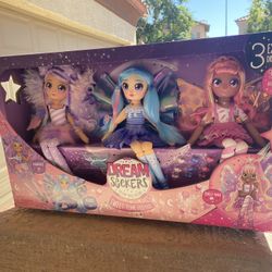 Dream Seeker Magical fairy Fashion Doll 3 Pack