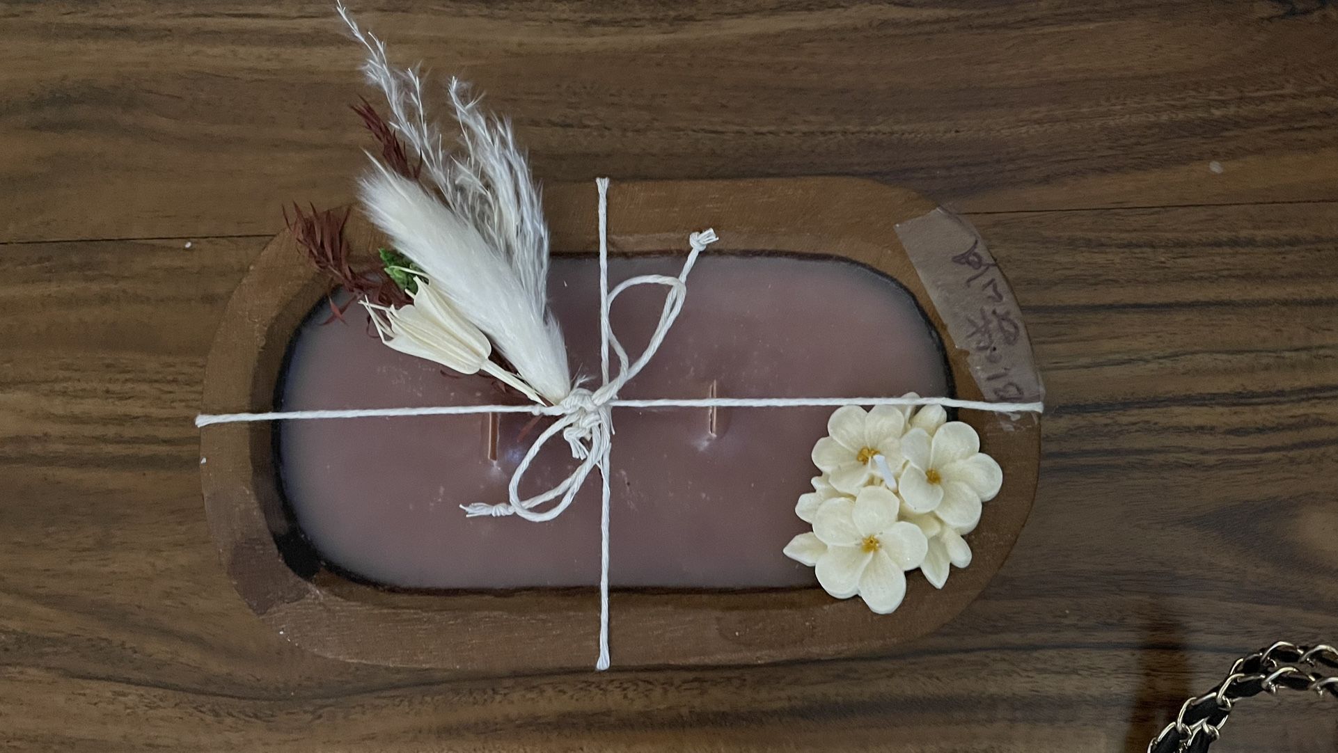 Beeswax Dough Bowl Candles