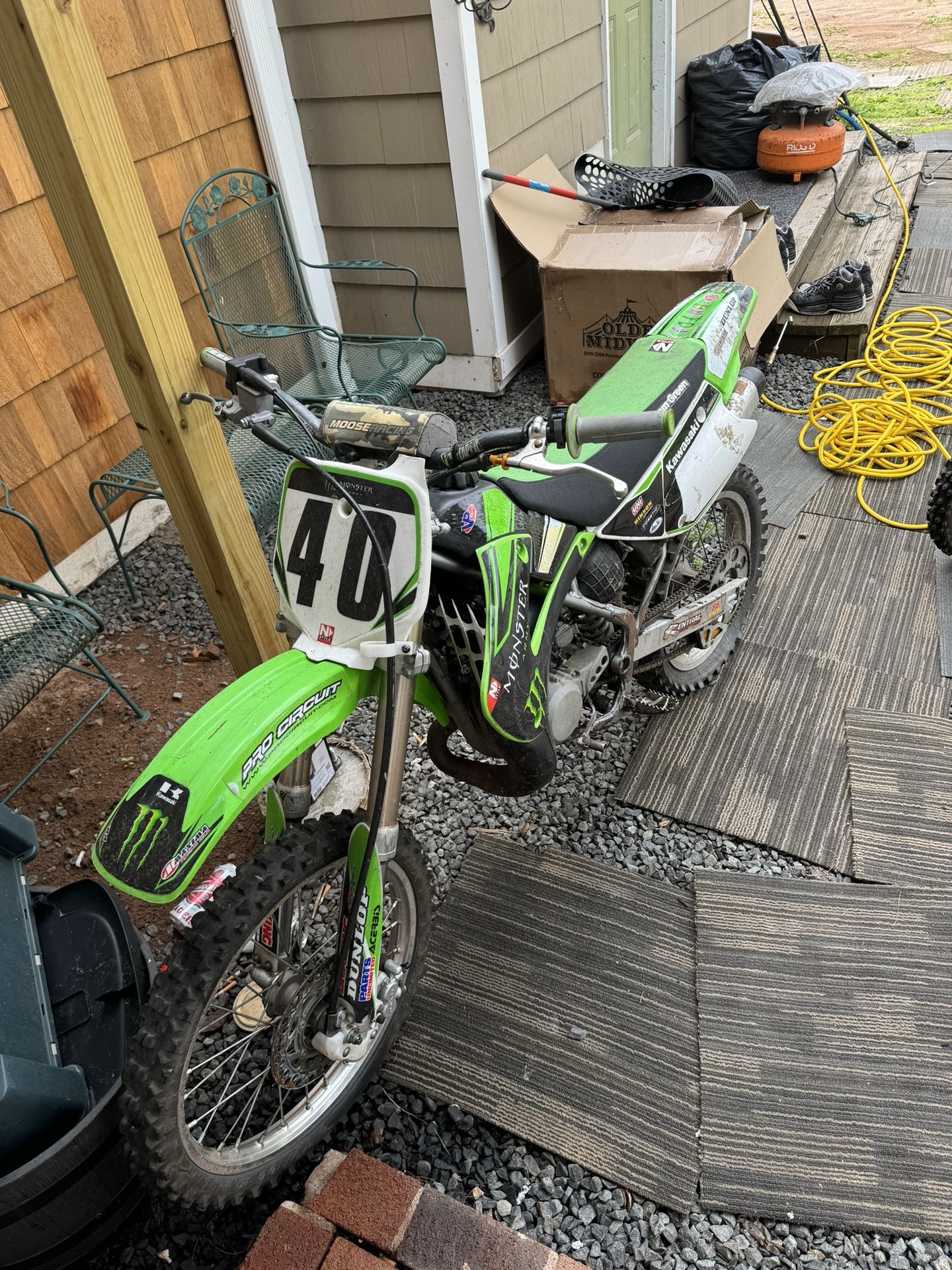 Two-Stroke Kawasaki 100