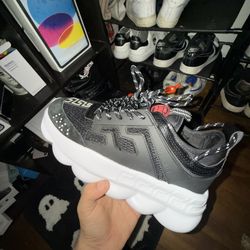 Shoes Man Versace Chain Reaction Size 9/42