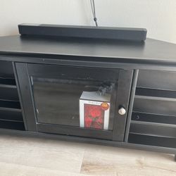 TV entertainment Stand With Compartments 