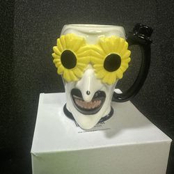 Terrifier Flower Glasses Mug