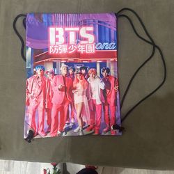 BTS Drawstring Bag
