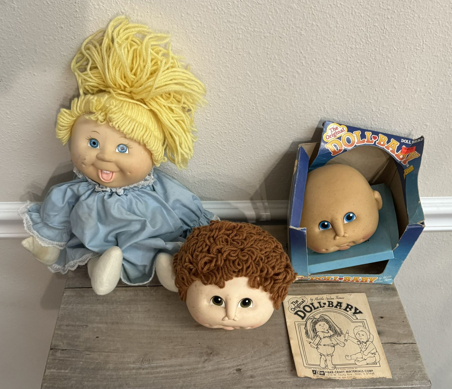 Vintage Doll Toy and The Original Doll Baby Heads $10 for all