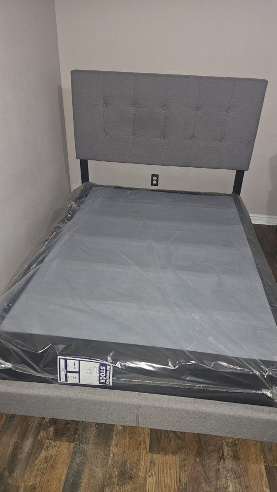 Full Size Bed Frame With Box Spring