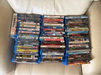 615 LOT of BLU RAY movies Huge lot