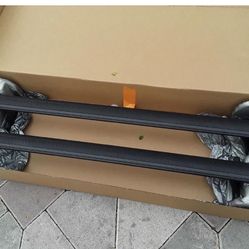 Genuine GM Roof Rack Cross Rail Package Black For [2018-2021] [Chevy Equinox] [GMC Terrain]