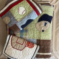 The Pottery Barn Kids All Star Sports Twin Size Set