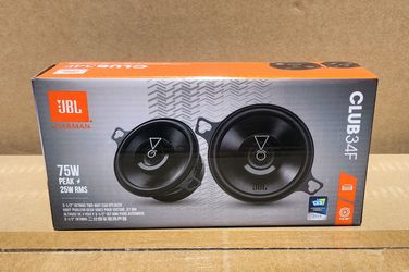 JBL Club 34F Car Speakers 3.25" 2-Way Coaxial Speaker System 75 Watts 🚨 Payment Options Available 🚨 No Credit Needed 🚨