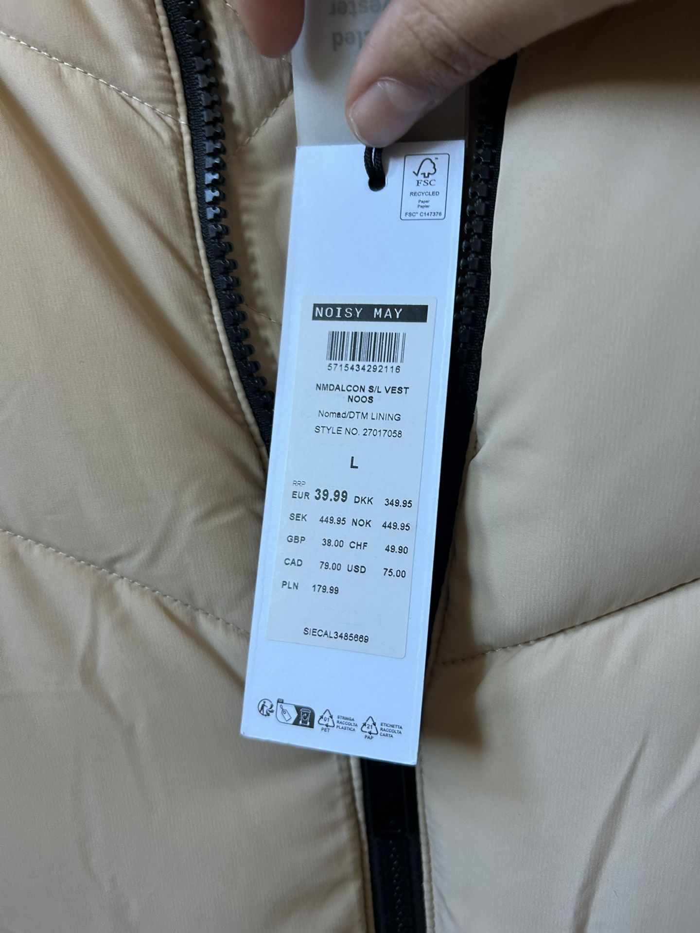 never wore, selling due to no storage in my closet. for $10