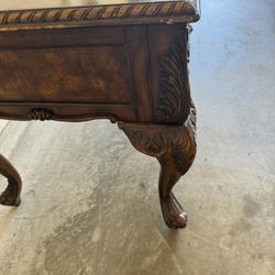 Antique Desk W Chair