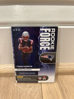 Tyquan Thornton Rookie Patch Football Card
