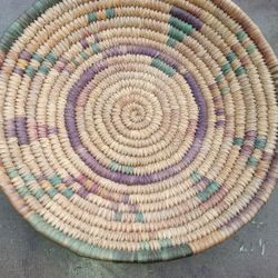 Hanging Native American Basket