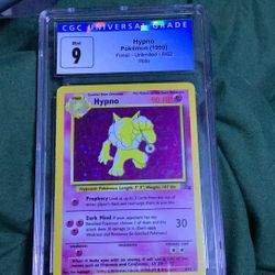 Graded POKEMON card