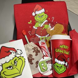 Six Seven 67 Grinchmas Gift Box Grinch Christmas Sweater 