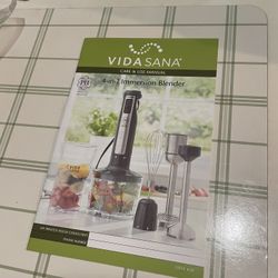 Princess House 4 In 1 Immersion Blender Set