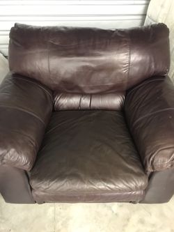 nice leather chair