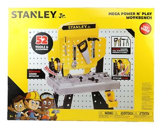 Stanley Jr Mega Power N Play Workbench