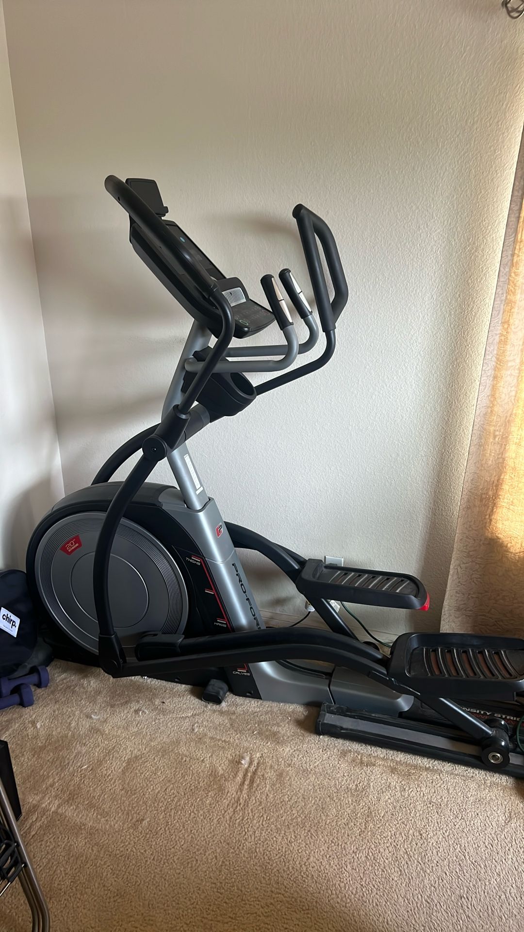 Pro-form Elliptical/Laundry Rack